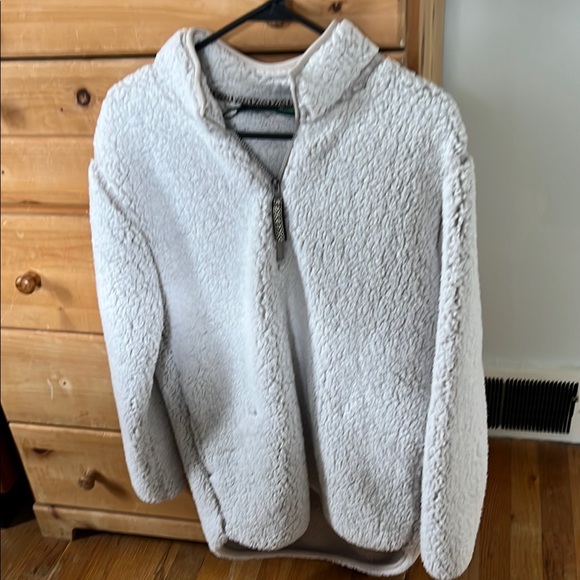 Cozy White Sherpa Jacket - Picture 1 of 3